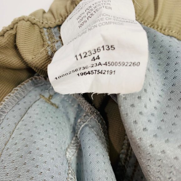 Wrangler Performance Cargo Shorts Sz 44 Zip Pockets Elastic Outdoor Utility Work - Picture 7 of 12